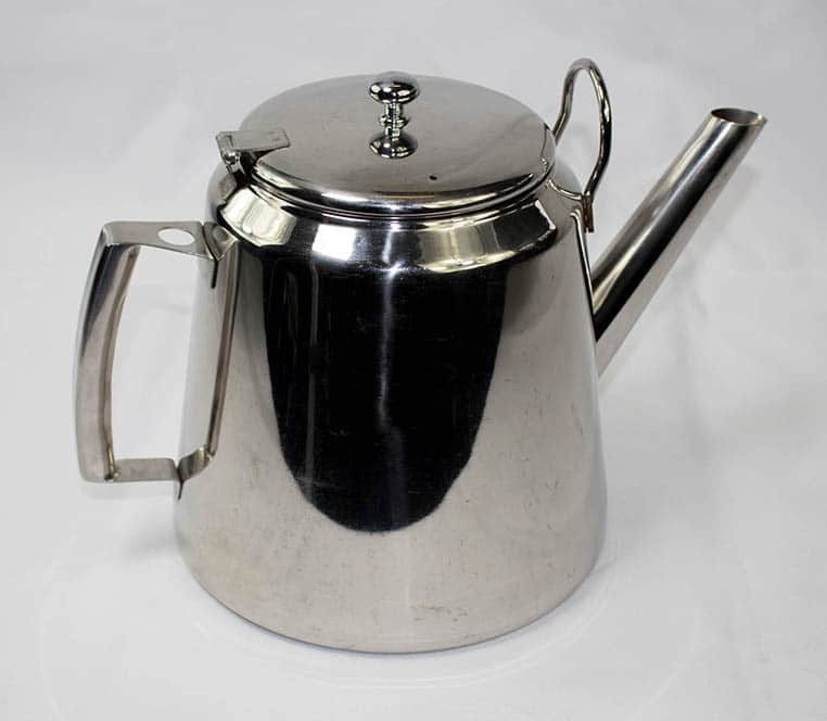 Large Aluminium Catering Teapot 4 Pint 